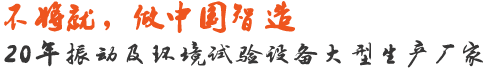 中国振动及环境试验设备生产厂家-工业检测设备一站式解决方案提供商